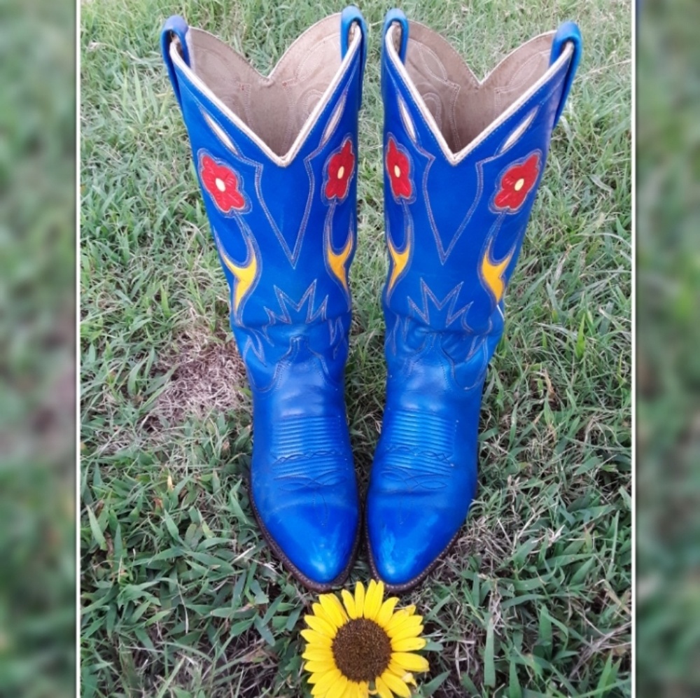 Vintage Ralph Lauren cowboy boots